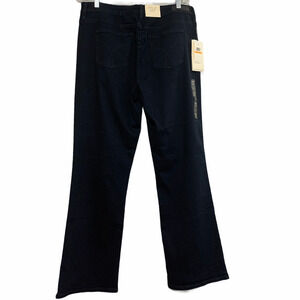 Calvin Klein Jeans Curvy Boot Cut High Rise W33 L32 Dark Blue Resin Rinse Denim‎